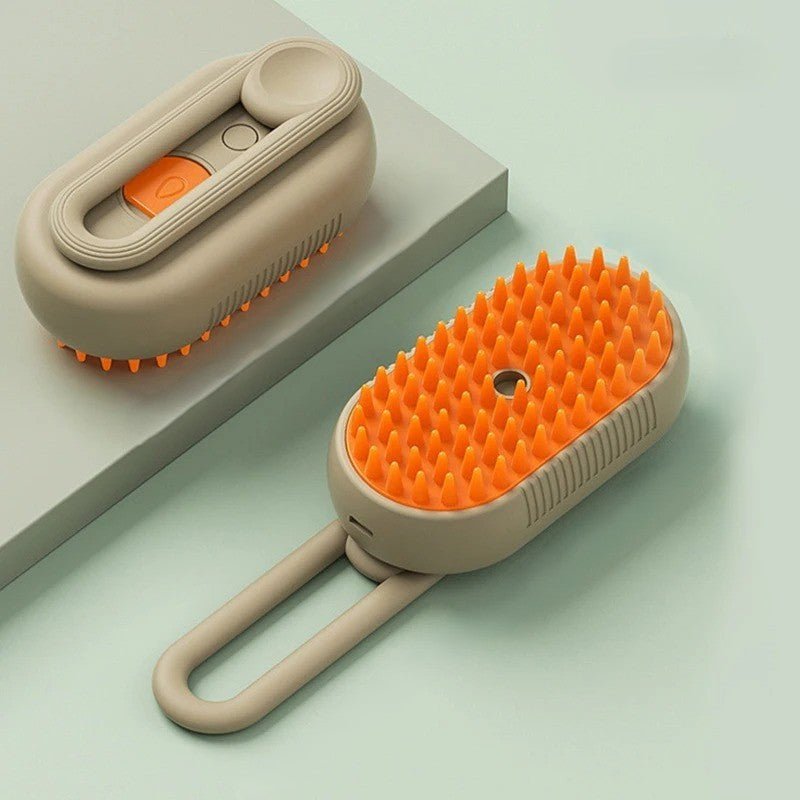 Steam Pet Grooming Brush