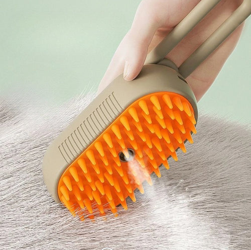 Steam Pet Grooming Brush