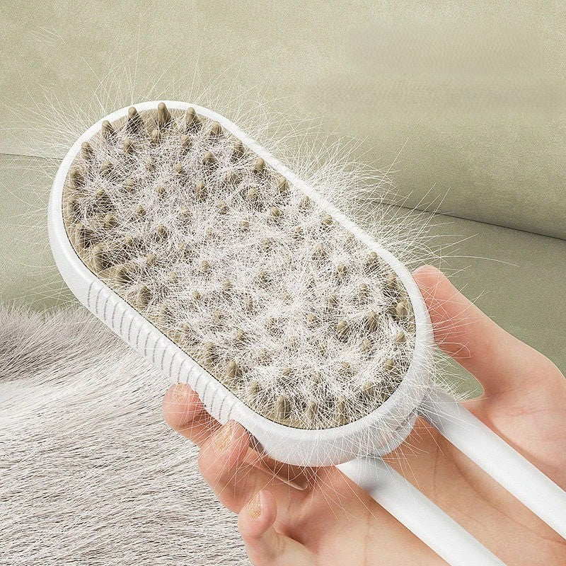 Steam Pet Grooming Brush