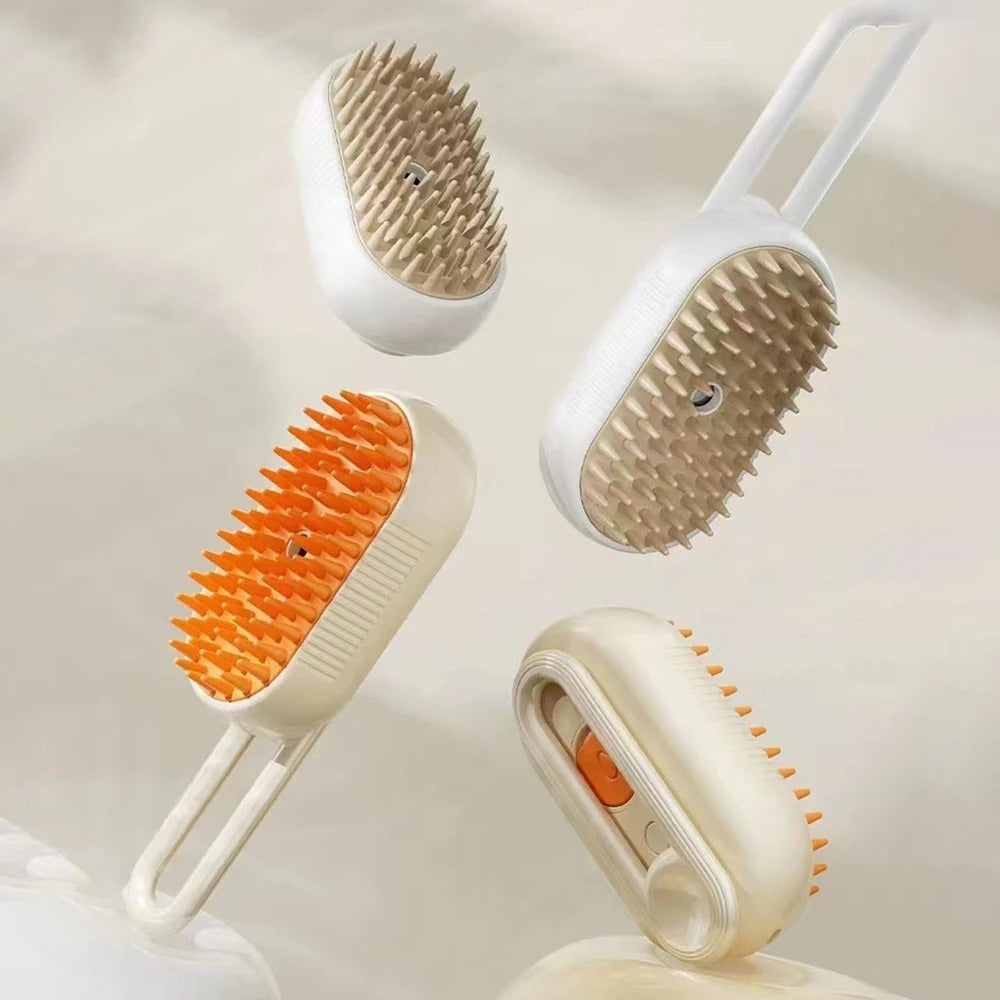 Steam Pet Grooming Brush