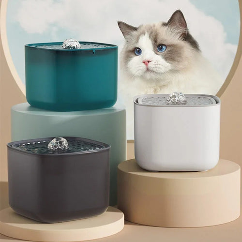 3L Cat Water Fountain, Quiet & Filtered