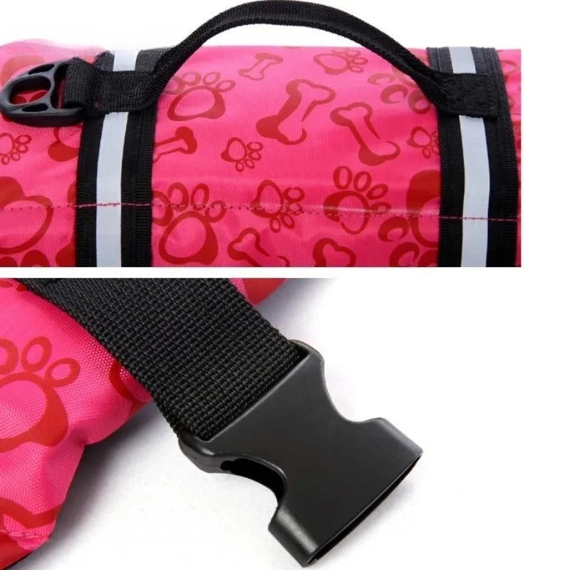 Reflective Adjustable Dog Life Jacket