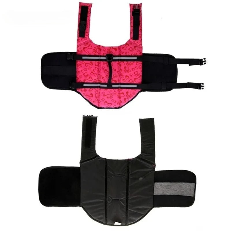 Reflective Adjustable Dog Life Jacket